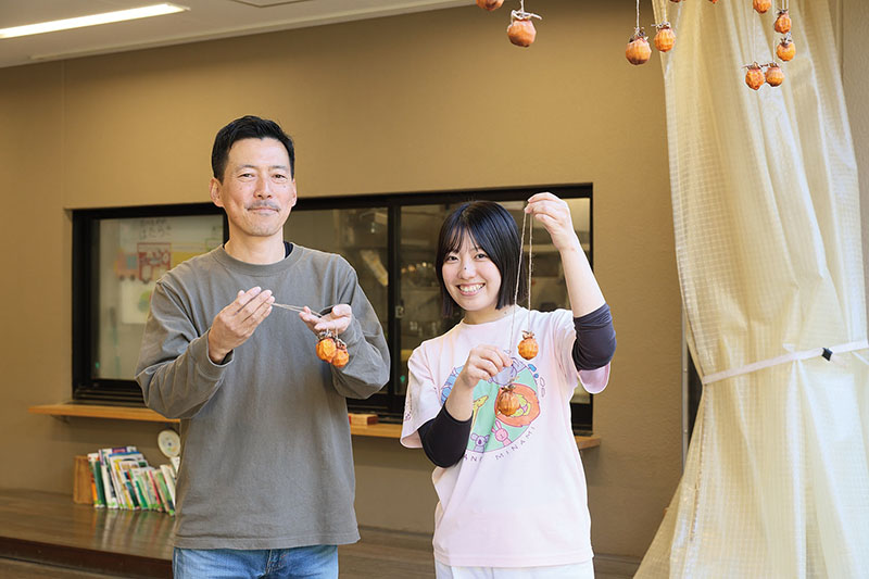 足立園長と新井先生