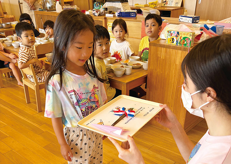 お箸記念日 賞状授与
