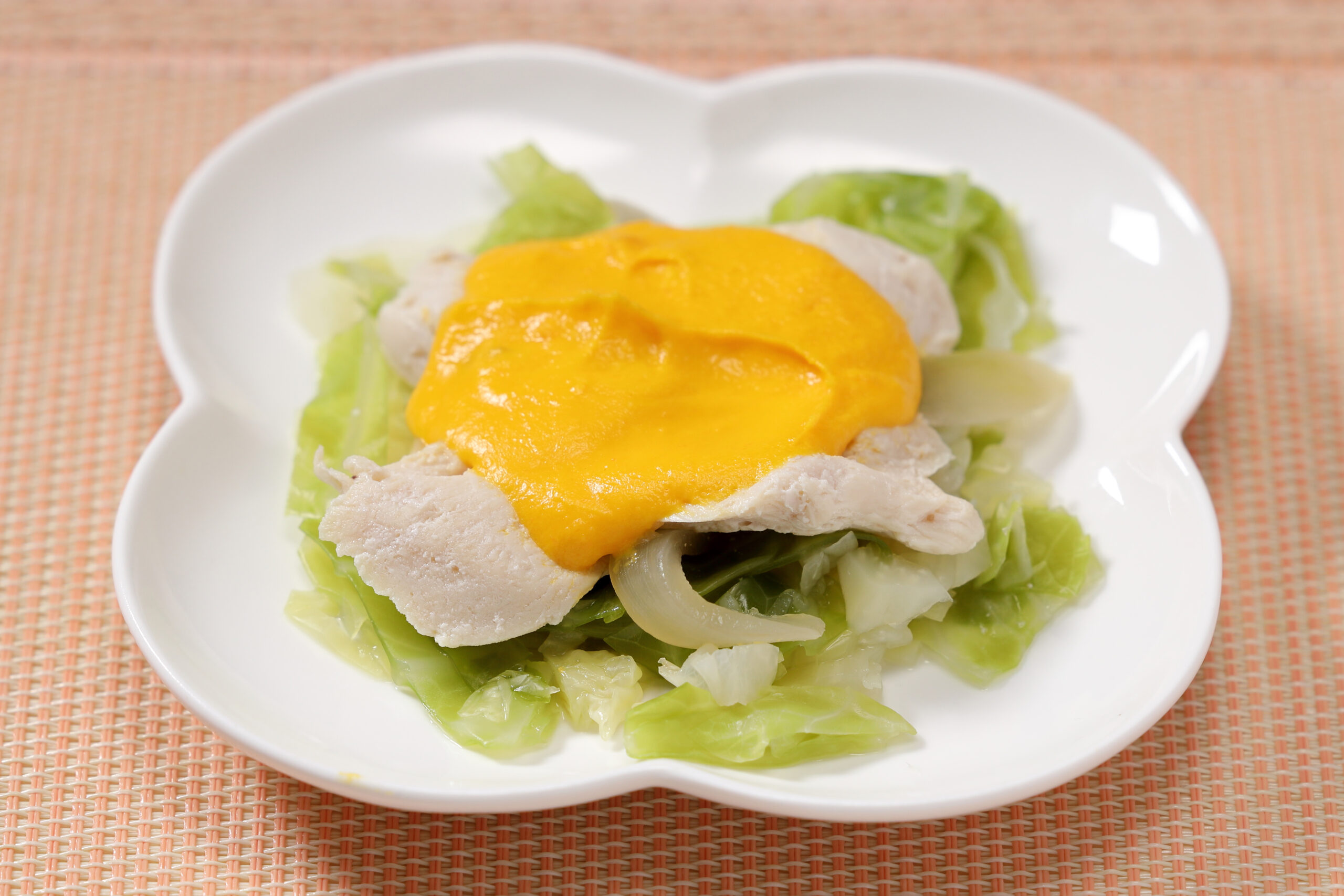 鶏ささみのにんじんドレッシング